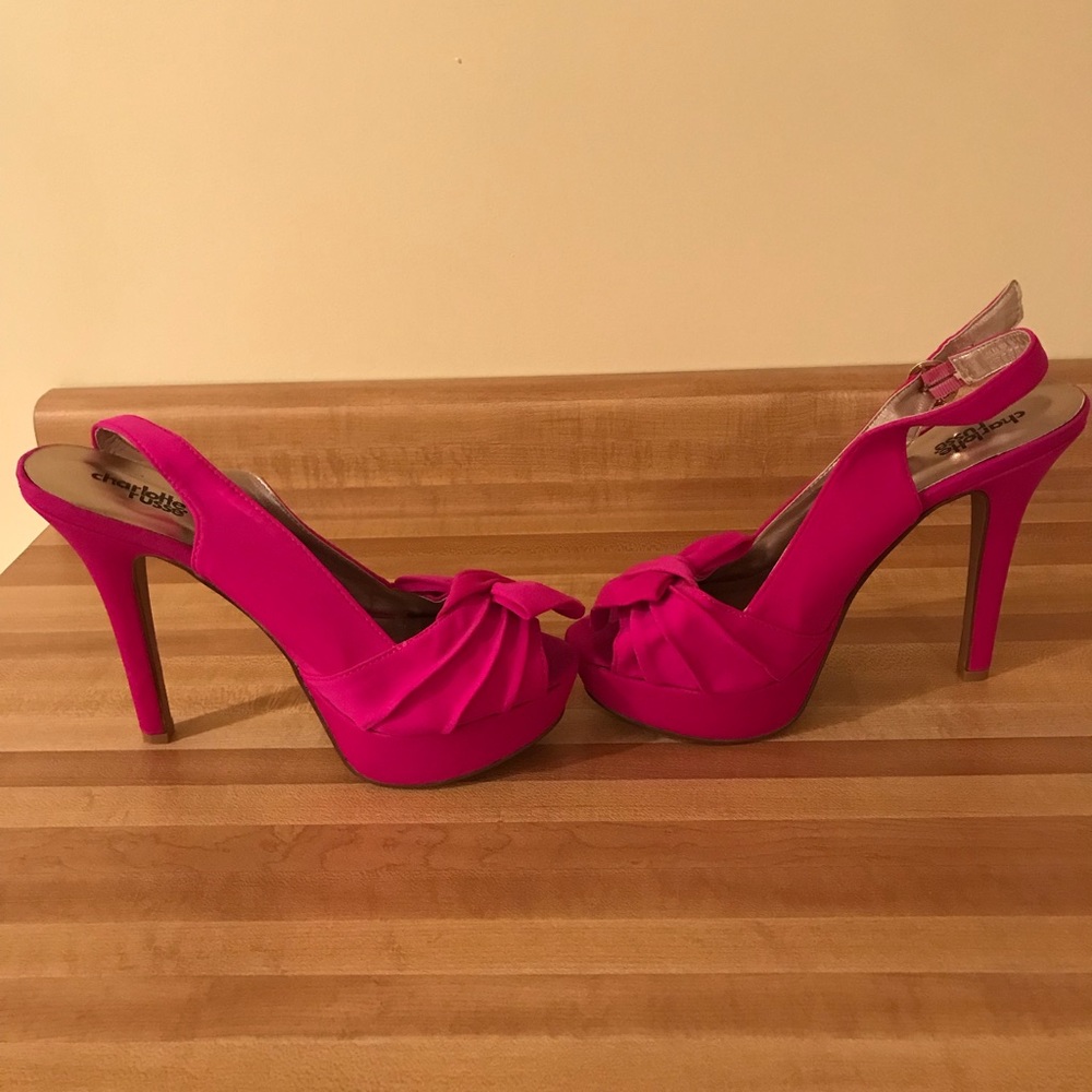 Fuchsia heels - Picture 6 of 7